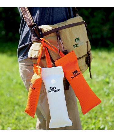 DogBone Firehose Training Dummy - Track, Retrieve & Train Your Dog - Large 3 x 11 - Orange - Buy Online on SooperMarket.com