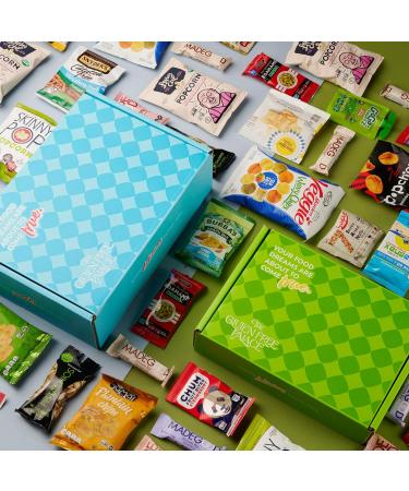 100 Calorie Snack Packs Care Package | Vegan, Gluten-Free Dairy-Free Snacks | 20-Count Healthy Snack Gift Basket for Low Calorie Diets | Easter Holiday Gift - Buy Online on SooperMarket.com