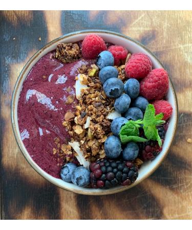 Buy Ponthier Bio Acai Fruit Puree - 3x1kg | Organic Acai Berries for Smoothies Bowls & Desserts - No Preservatives - Buy Online on SooperMarket.com