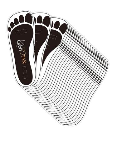 50 Feet (25 Pairs) Disposable Spray Tanning Feet Pads for Tent - Sunless Airbrush Tanning Foot Protection - Buy Online on SooperMarket.com