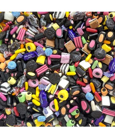 Mixed Liquorice Sweets 750g Calum's Mixes" Includes Liquorice Allsorts Liquorice Comfits Pontefract Cakes and Lots More