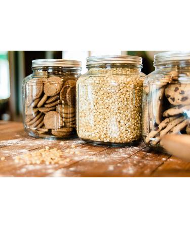 Dutchman's Hulless Popcorn Kernels - 4 lbs in Decorative Half Gallon Jar - Buy Online on SooperMarket.com