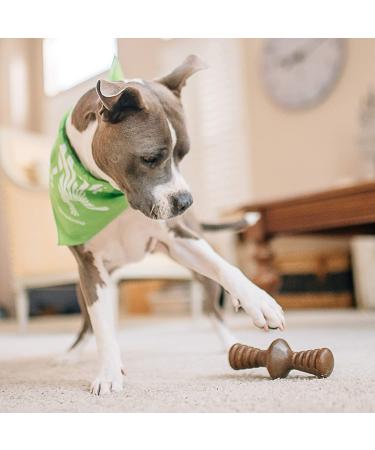 Benebone Zaggler Rolling Dog Chew Toy - Real Bacon Flavor, Made in USA - Medium Size for Aggressive Chewers - Buy Online on SooperMarket.com