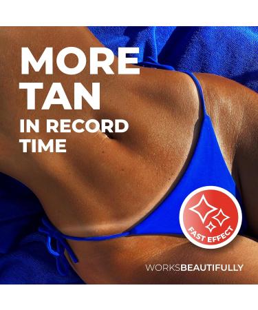 BYROKKO Shine Brown Watermelon Sunbed Cream Sunbed Tanning Accelerator Use it as tanning cream or tanning lotion for fast Intense Tan In Sunbeds & Outdoor Sun 200 ml - Buy Online on SooperMarket.com