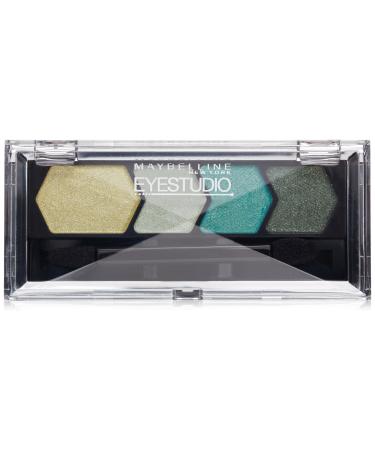 Maybelline New York Silk Eyeshadow Quad  Gutsy Green  0.09 Ounce