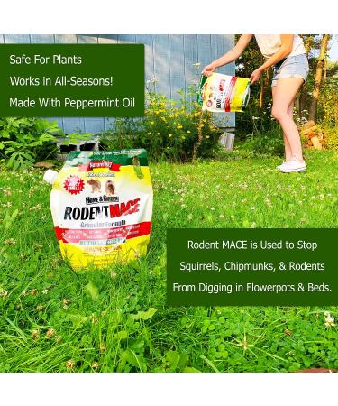 Natures MACE Rodent Repellent 6lb - Covers 1,000 Sq. Ft. - Repel Mice & Rats - Keep Home, Garage, Attic, and Crawl Space Rodent-Free - Safe for Children & Pets - 6lb Pack - Buy Online on SooperMarket.com