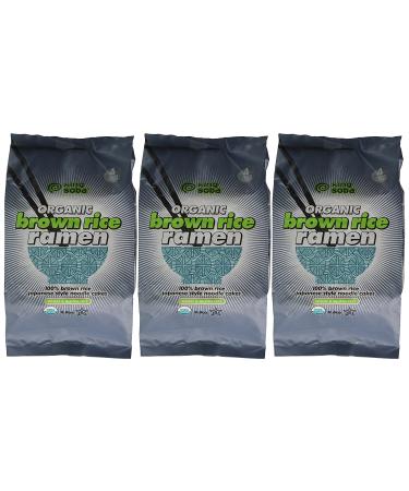 King Soba Organic Brown Rice Ramen Noodles - Gluten Free, 1-Pack, 4 Noodle Cakes - Buy Online on SooperMarket.com