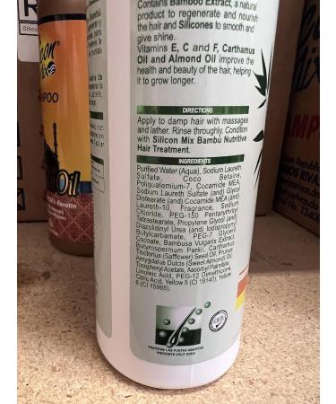 Buy Silicon Mix Bambu Shampoo & Treatment Set - 16oz 8oz 4oz - Best for Hair Care | International Shipping - Buy Online on SooperMarket.com