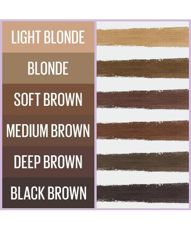 Maybelline Express Brow Duo Eyebrow Filling Medium Brown 2-in-1 Pencil & Powder - 1 Count - Buy Online on SooperMarket.com