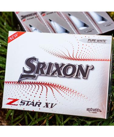 Srixon Z-Star XV Golf Balls - White (Prior Generation) | High Performance Golf Ball - Buy Online on SooperMarket.com