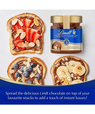 Lindt Hazelnut Milk Chocolate Spread 200g - Deliciously Decadent Spread - Buy Online on SooperMarket.com