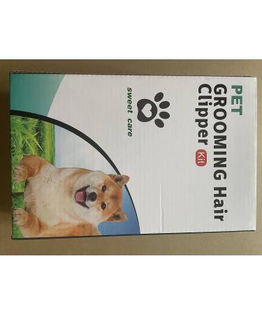 Dog Clippers Rechargeable Low Noise Cordless Pet Clippers with 4 Guide Combs and Cleaning Brush Nail Kits - Buy Online on SooperMarket.com