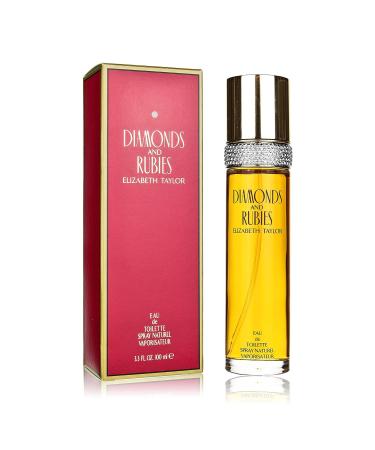 Elizabeth Taylor Diamonds and Rubies Eau De Toilette Spray For Women 3.4 oz Vanilla 3.4 Fl Oz (Pack of 1) - Buy Online on SooperMarket.com