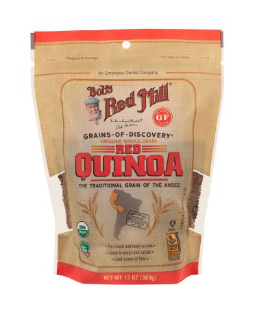 Bob's Red Mill Organic Red Quinoa Whole Grain 13 oz (369 g)