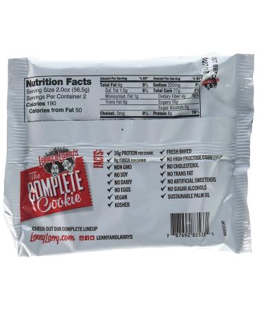Buy Lenny & Larry's Double Chocolate Complete Cookies - 12 Pack (4 OZ Each) | Protein-Packed Treats - Buy Online on SooperMarket.com