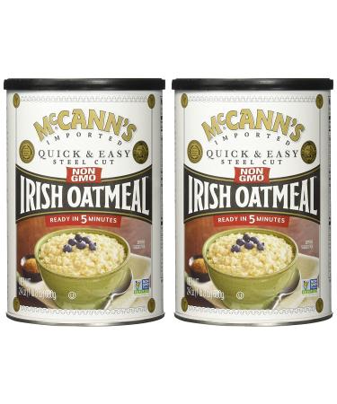 McCann's Irish Oatmeal Quick & Easy Steel Cut Oats 24 oz (680 g) - Pack of 2 - Buy Online on SooperMarket.com