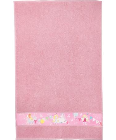 Erwin M ller Children's Bathing towel Frottier pink size 70x110 cm-pleasantly soft suction-strong durable practically through bilateral loops embroidery elves children's bath towel 70x110 cm