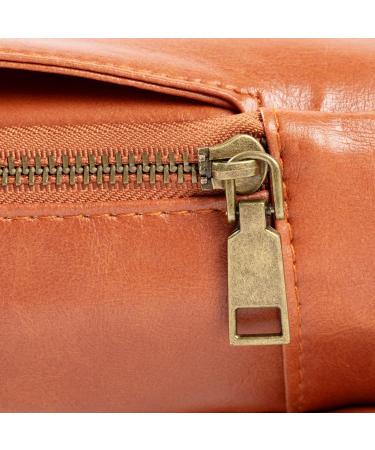 Higton Original Crossbody Diaper Bag - Small Compact & Organized - Ivory Strap - Auburn - Ideal for International Shipping - Buy Online on SooperMarket.com