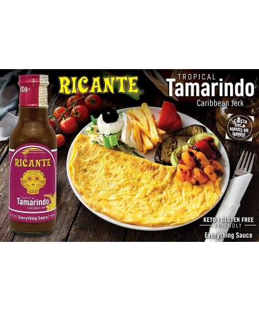 Ricante Tropical Tamarindo Caribbean Jerk Everything Sauce 12oz - Keto, Gluten & Whole 30 Friendly - Buy Online on SooperMarket.com