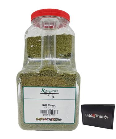 Regal Dill Weed Spice - Chopped Dill Herb to Add Pungent and Slightly Sweet Flavor to Your Dishes (Dry Dill Weed 32 oz Container for Cooking and Seasoning Needs)