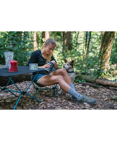 Swiftwick PURSUIT HIKE SIX Merino Wool Hiking Socks - Black Large | Men's and Women's Medium-Weight - Buy Online on SooperMarket.com