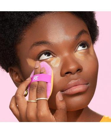 Real Techniques Miracle 2-In-1 Powder Puff Dual-Sided Full-Size Makeup Blending Puff Reversible Elastic Band Precision Tip Makeup Sponge and Powder Puff For Liquid Cream and Powder 1 Count 1/Miracle 2-In-1 Powder Puff - Buy Online on SooperMarket.com
