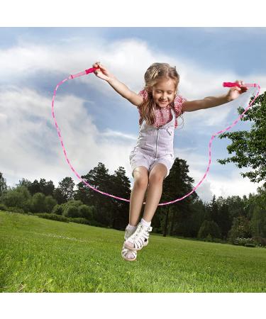 Zocy 2 Pack Jump Rope for Fitness Exercise - Tangle-Free & Adjustable - Ideal for Kids, Women & Men - Pink/Purple - Buy Online on SooperMarket.com