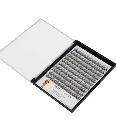Large Nature Long Fishtail Design False Eyelashes - 3D Black Soft & Lightweight Volume Cluster Lashes (8-16mm Options - Buy Online on SooperMarket.com