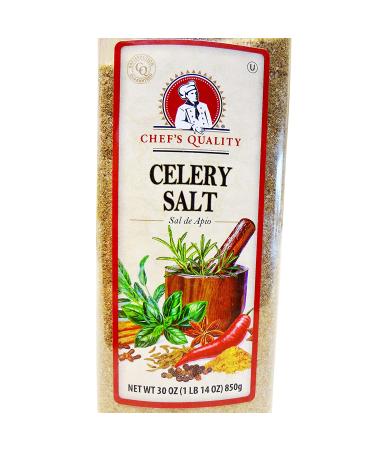 Chef's Quality Celery Salt 30oz - Premium Seasoning Blend for Gourmet Cooking - Buy Online on SooperMarket.com