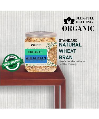 Blessfull Healing Organice Wheat BRAN for Breakfast 1 lb (453 Gram) - Buy Online on SooperMarket.com