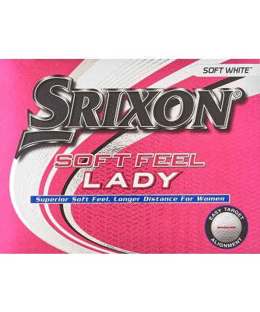 Srixon Ladies Soft Feel Golf Balls White