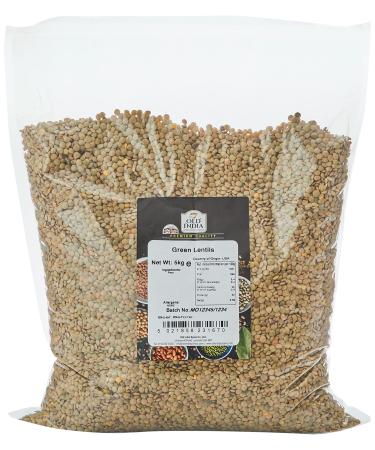Old India Green Lentils 5kg 5 Kg (Pack of 1)