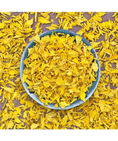 Edible Dried Flower Petal Cake Decorating Kit - 6 x 120ml Bags - Blue Cornflower Yellow & Orange Marigold Pink & Red Rose (231) - Buy Online on SooperMarket.com