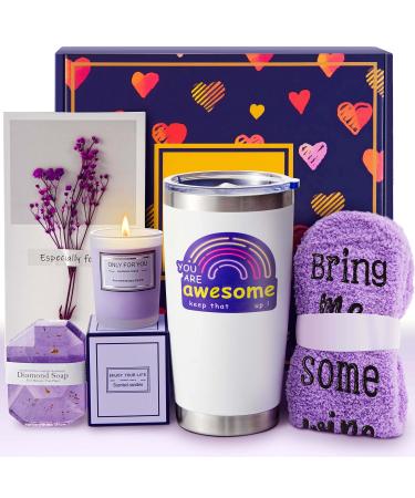 Get Well Soon Gifts for Women, Mothers Day Gifts, Self Care Gifts for Women - Best Friend Girlfriend Wife Sister Mom, Funny Personalized Graduation Retirement Gifts for Women, Sympathy Gift Baskets SPA GIFT