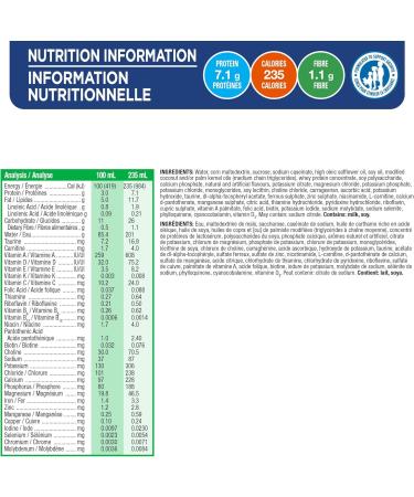 PediaSure Fibre Formulated Liquid Diet Vanilla 12 count 2820 mL - Buy Online on SooperMarket.com