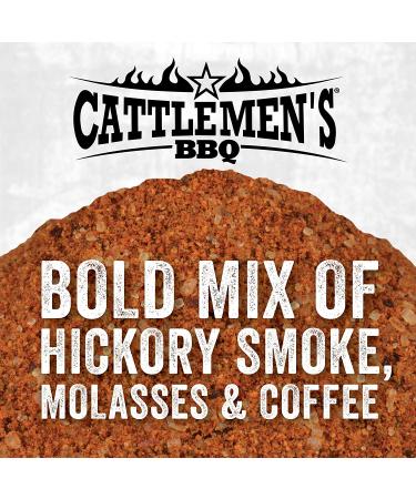 Cattlemen's Cowboy Rub 27.25 oz - Authentic BBQ Rub with Hickory Smoke, Molasses, and Coffee - Ideal for Brisket, Chicken, or Beef - Buy Online on SooperMarket.com