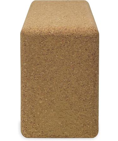 Gaiam Cork Yoga Brick Block - Eco-Friendly Accessory for Yoga Practice - Buy Online on SooperMarket.com