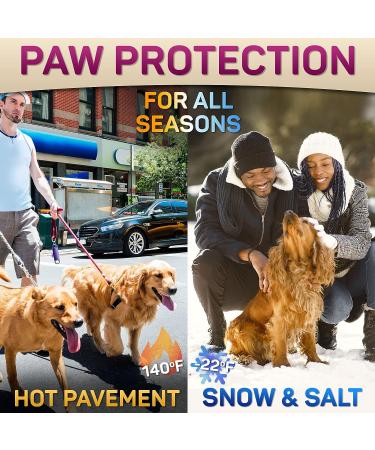 Natural Dog Paw Balm for Hot Pavement Protection | Paw Wax for Dry & Cracked Paws | Paw Moisturizer for Cats & Dogs - Buy Online on SooperMarket.com