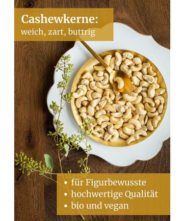 Buy Cashwkerne Bio Jalall d'Or 1kg - Organic Certified Cashews | Fresh & Nutritious | High Magnesium & Tryptophan - Buy Online on SooperMarket.com