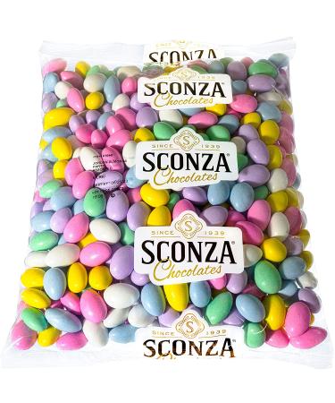 Jordan Almonds Candy Bulk - Sconza | 5 Pounds | Fresh Italian Confetti Candy - Perfect for Wedding Favors and Easter Treats - Buy Online on SooperMarket.com