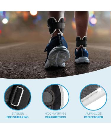 Sportyanis Adjustable Weight Cuff 2 Set | Ankle Weights for Running & Jogging | 1.6 kg Pair with Reflectors - Perfect for Legs & Arms - Buy Online on SooperMarket.com