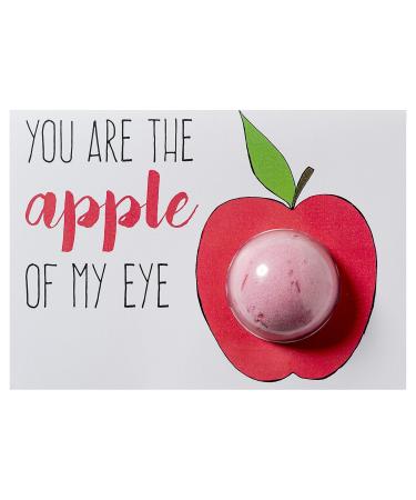 Buy Bomb Cosmetics Apple of My Eye Blastercard Fizzing Bath Blaster & Greetings Card | International Shipping Available - Buy Online on SooperMarket.com