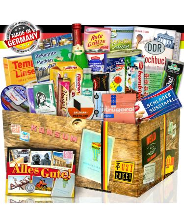 ostprodukte-versand DDR SPECIALITIES BOX DDR goods/gift idea for girlfriend for birthday