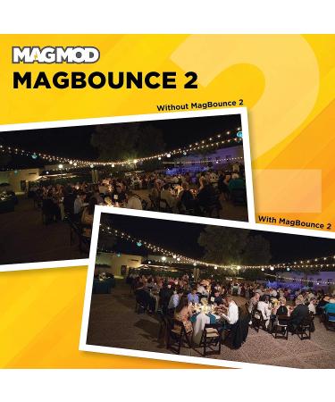 MagBounce 2 Flash Modifier by MagMod | Magnetic Light Diffuser Attachment - Buy Online on SooperMarket.com