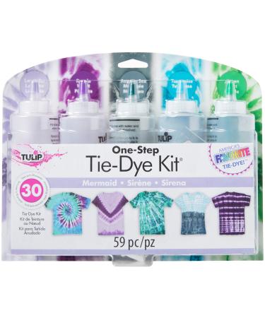 TULIP Fabric Dye 37934 Fdy Lg Mermaid 5-Color 4Oz Kit  Detailed