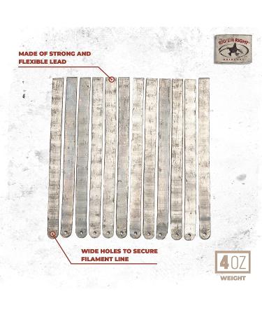Rig'Em Right Waterfowl Flexible Strap Weights 6-oz - Anchoring Decoys to The Ground - Buy Online on SooperMarket.com