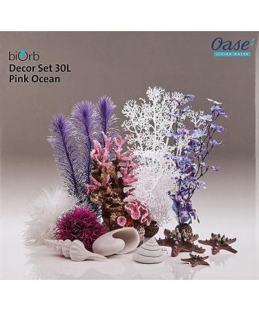 Biorb 48444 Decor Set 30L Pink Ocean | Realistic Aquatic Plants & Stones for Freshwater & Saltwater Aquariums - Buy Online on SooperMarket.com
