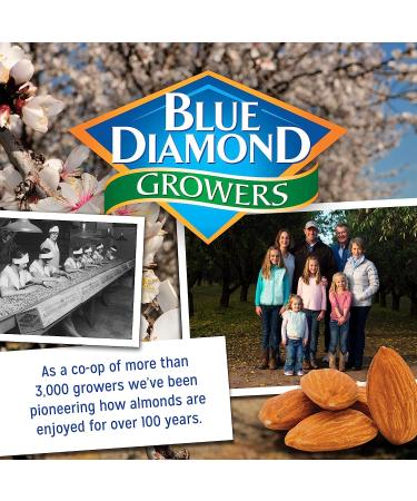 Blue Diamond Almonds Raw Whole Natural 16oz - Premium Quality Almonds - Buy Online on SooperMarket.com
