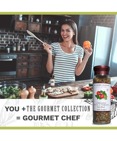 The Gourmet Collection Oregano Basil Tomato Spice Blend - 156 Servings - Buy Online on SooperMarket.com