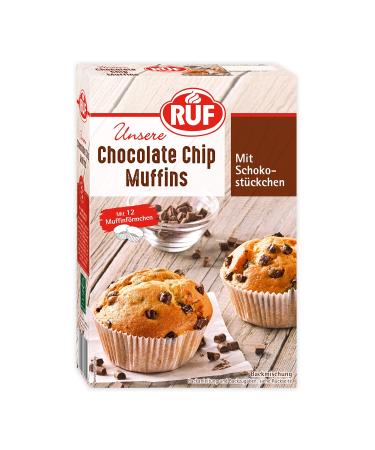 Call chocolate chip muffin for light muffins with chocolate pieces with 12 muffin shapes can be easily refined with fruits and nuts 1-pack (1x310g) chocolate chip